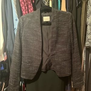 Lift black and white blazer size 2